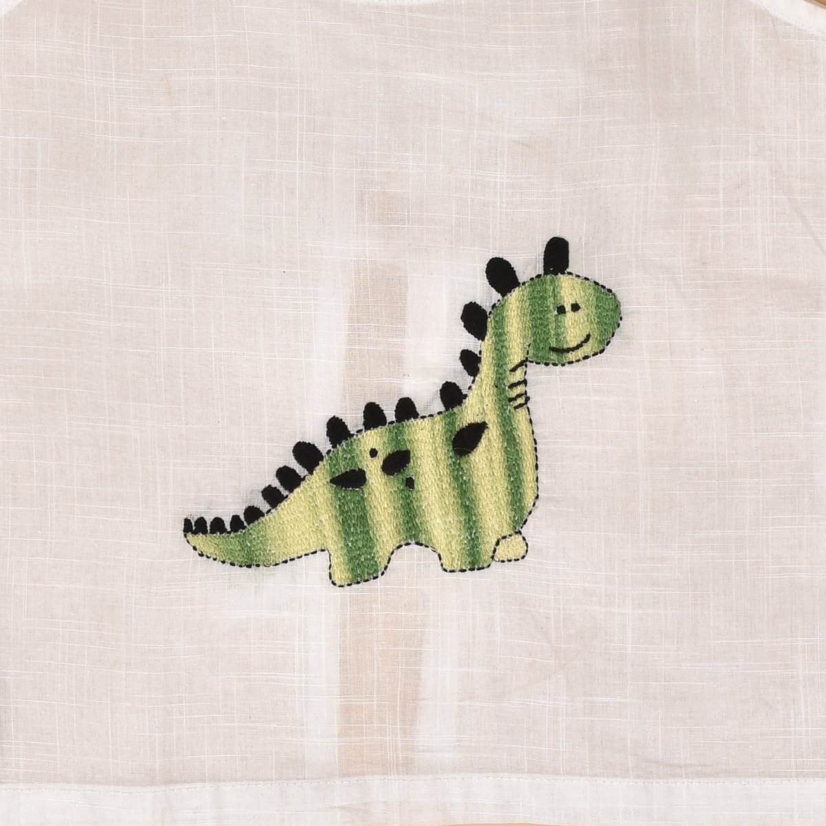 Backyard Buddies - Giraffe, Dino, Ant & Flamingo Back Open Pure Cotton Baby Jabla Set of 4 | Verified Sustainable by Brown Living™