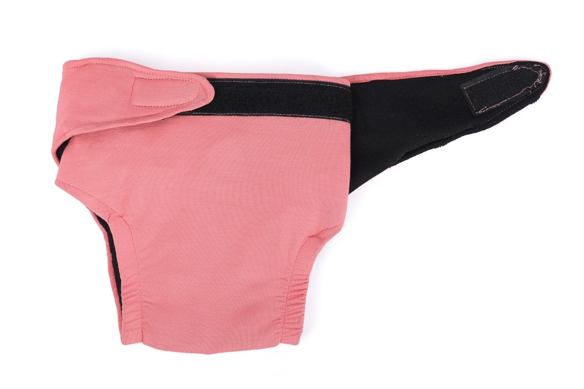 Bamboo Fabric Kids Baby Diaper | Pack of 2 | 1 Free Size Liner for Extra Comfort – Baby Diapers on Brown Living™. SKU: BABY - DIAPER - PINK - BLK. Img 5.