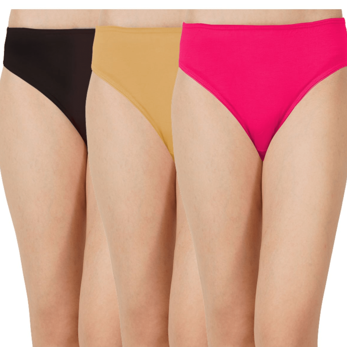Bamboo Fabric Panty Set For Girls/Kids | Pack of 3 | Verified Sustainable by Brown Living™