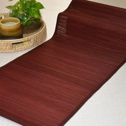 Bamboo Plain Table Runner | Verified Sustainable by Brown Living™