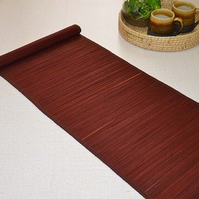 Bamboo Plain Table Runner | Verified Sustainable by Brown Living™