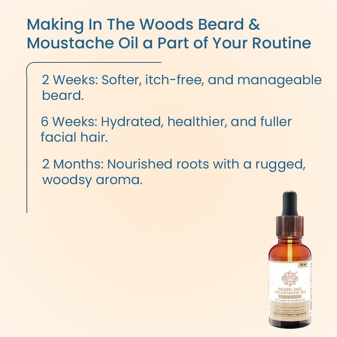Beard & mustache Oil | In the Woods | Verified Sustainable by Brown Living™