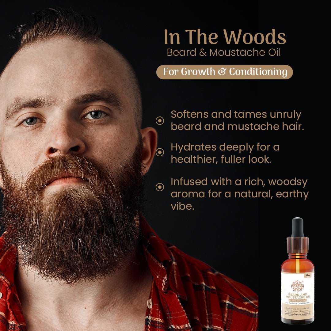 Beard & mustache Oil | In the Woods | Verified Sustainable by Brown Living™