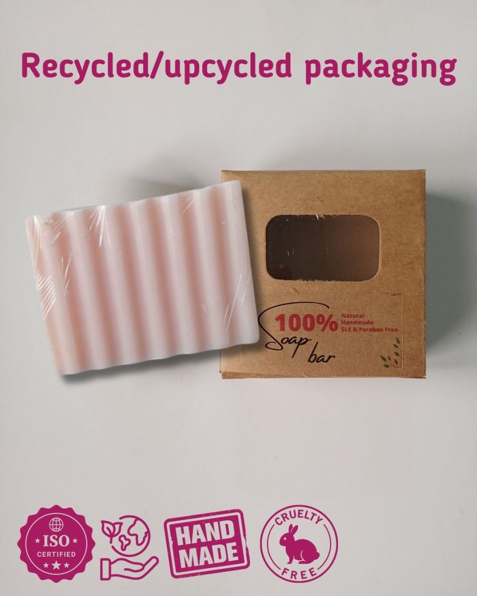 Berry Blush Shea Butter & Goat Milk Soap 100 g – Body Soap by Sobek Naturals available on Brown Living™. Single Piece . SKU: SOB - SOAP - 075574. Img 7.