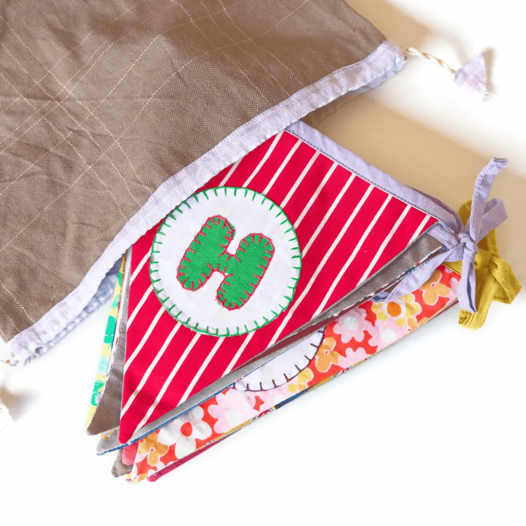 Birthday Combo - Happy Birthday Banner + Personalised Name Banner | Verified Sustainable by Brown Living™