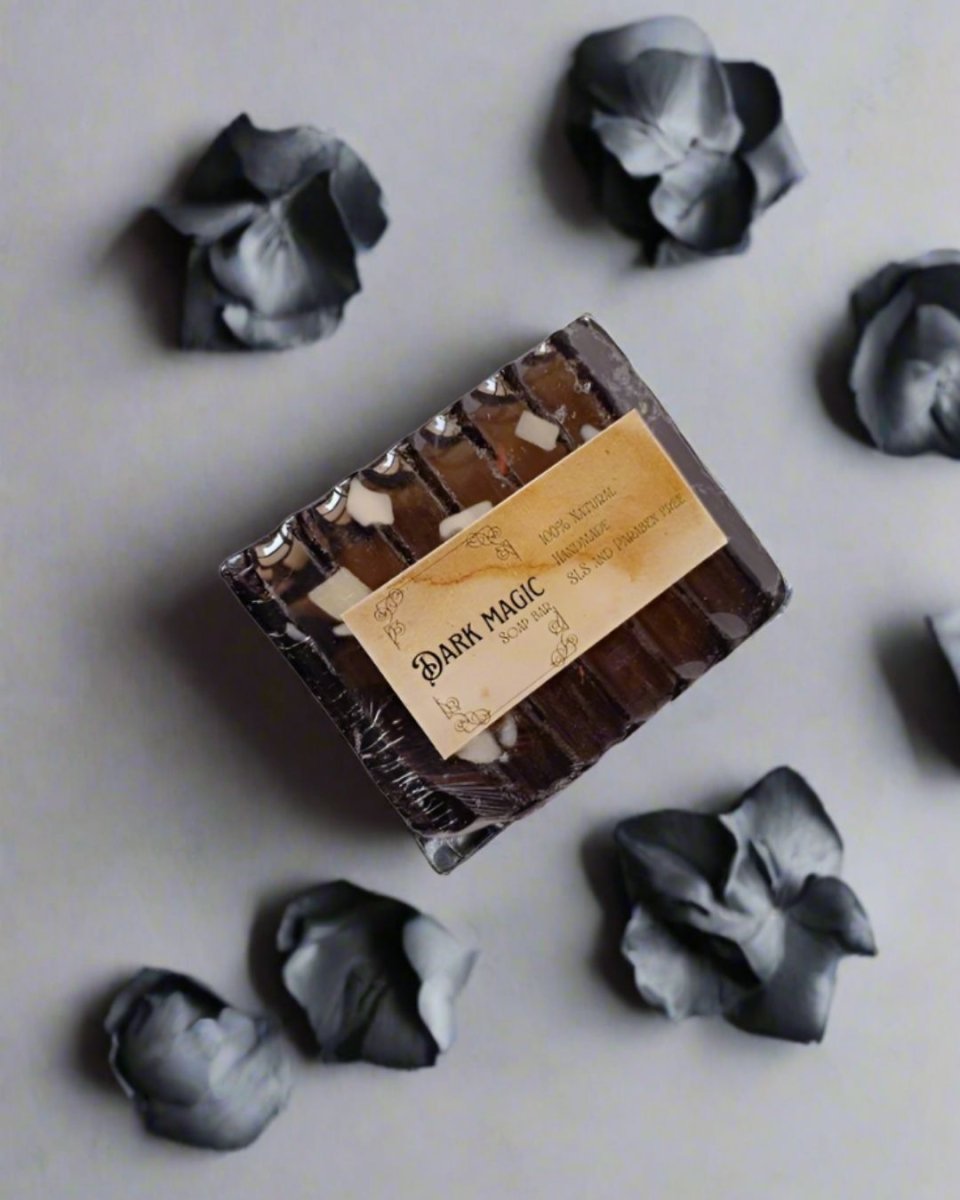 Black Moon Shea & Goat Milk Soap Bar 100 g – Body Soap by Sobek Naturals available on Brown Living™. Single Piece . SKU: SOB - SOAP - 115566. Img 9.