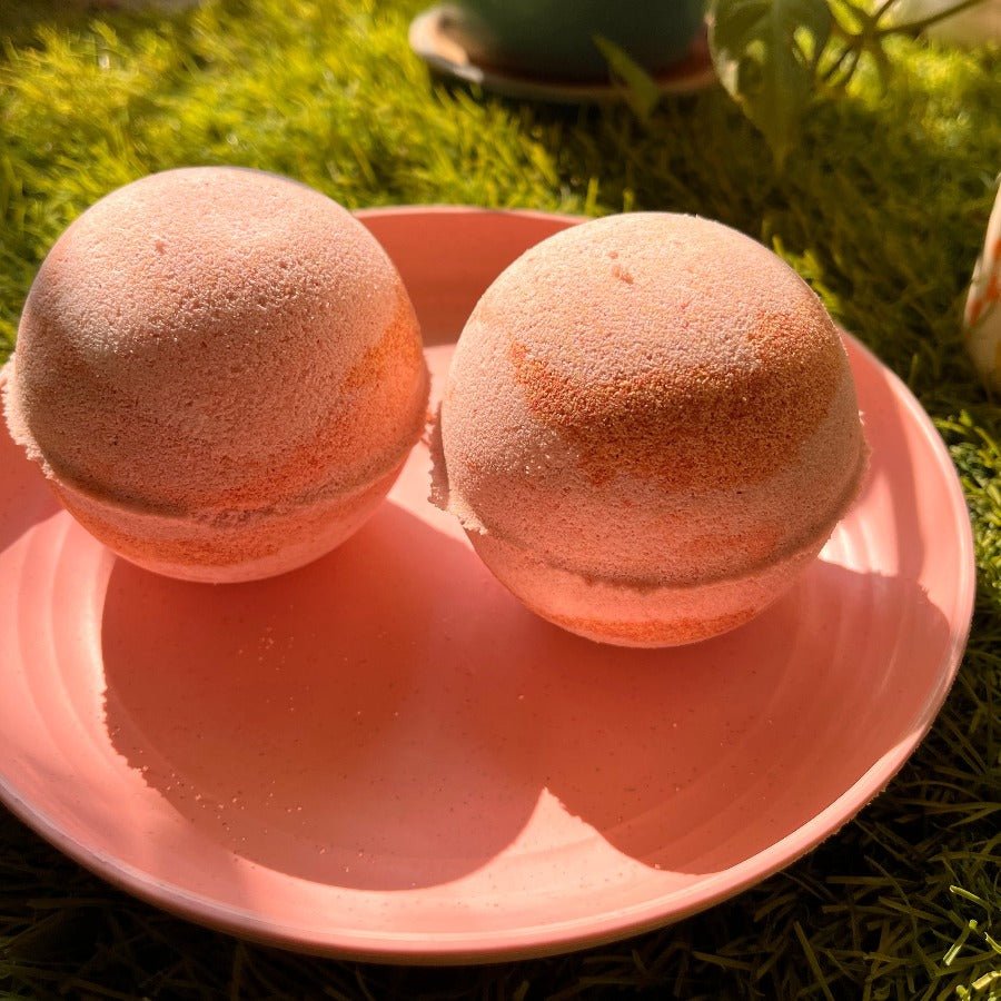 Blooming Rose & Peony Bath Bomb With Natural Clays | Verified Sustainable by Brown Living™