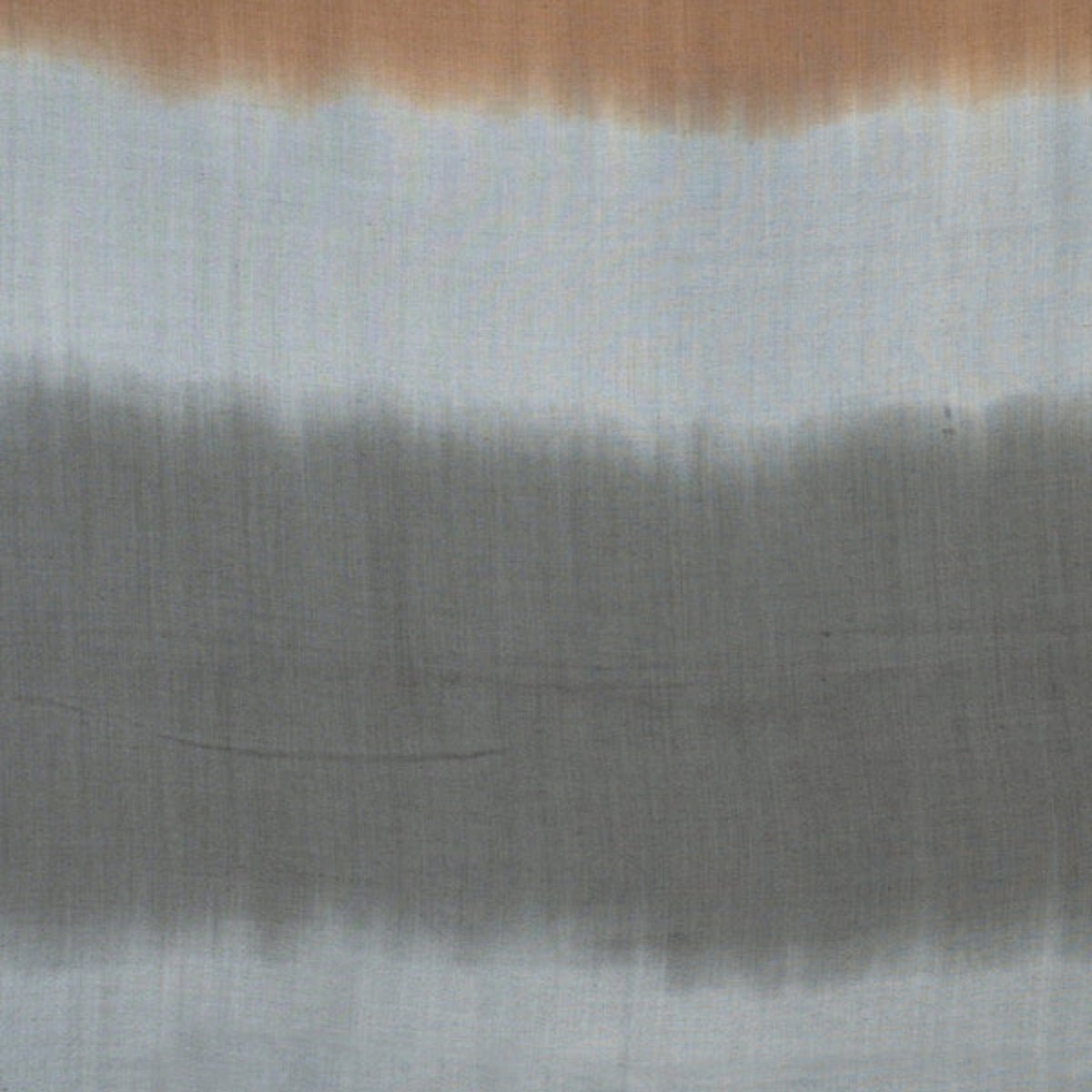 Brown & Teal Blue Pure Pashmina Scarf - Ombré - Earth | Verified Sustainable by Brown Living™