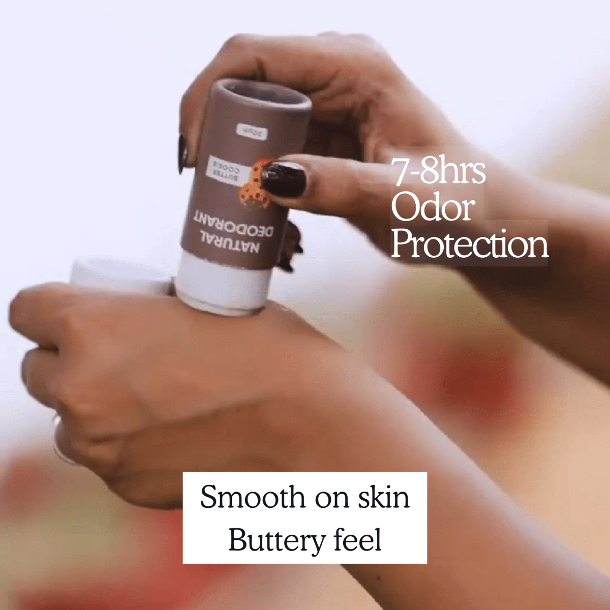 Butter Cookie Natural Deodorant - 30g – Deodorant on Brown Living™. SKU: buttercookie. Img 15.