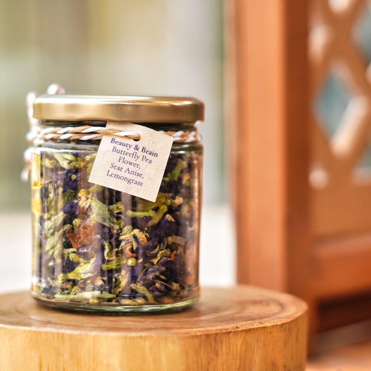 Butterfly Pea Flower Tea - Vibrant Blue Antioxidant Tea - 30g – Tea on Brown Living™. SKU: butte_30gms. Img 1.