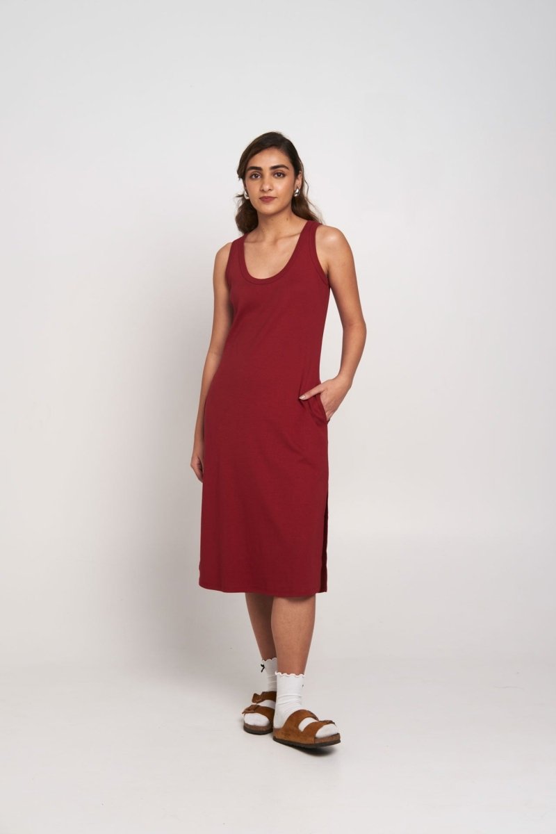 City Rose Dress – Womens Dress on Brown Living™. SKU: SOS149 - S. Img 1.