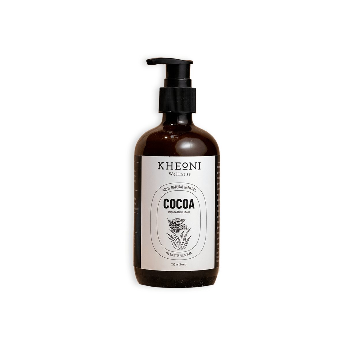 Cocoa Shea Butter Moisturizing Bath Gel – Bath Accessories on Brown Living™. SKU: FFBWSB250L. Img 1.