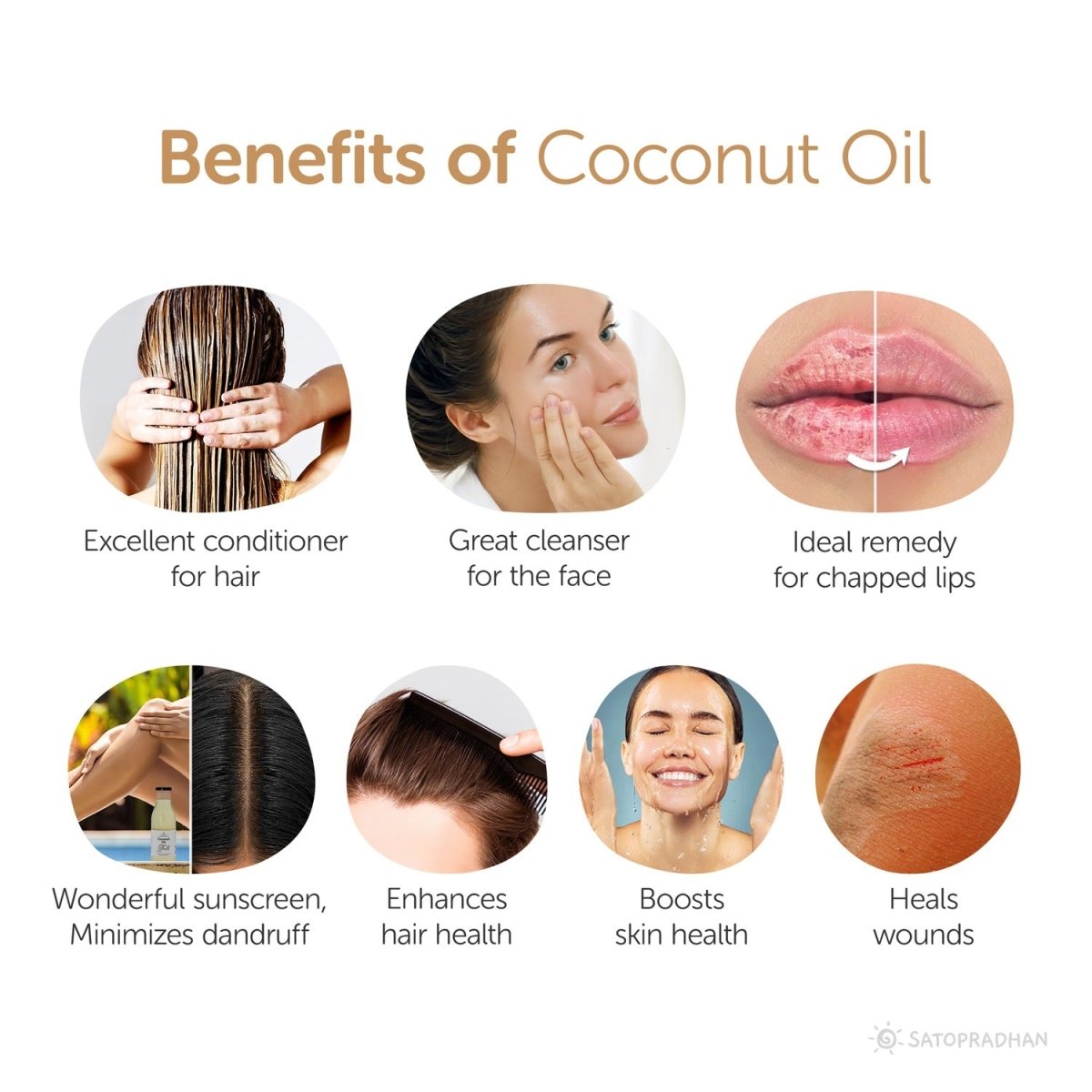 Coconut Oil 1000ml - Virgin, Cold-Pressed