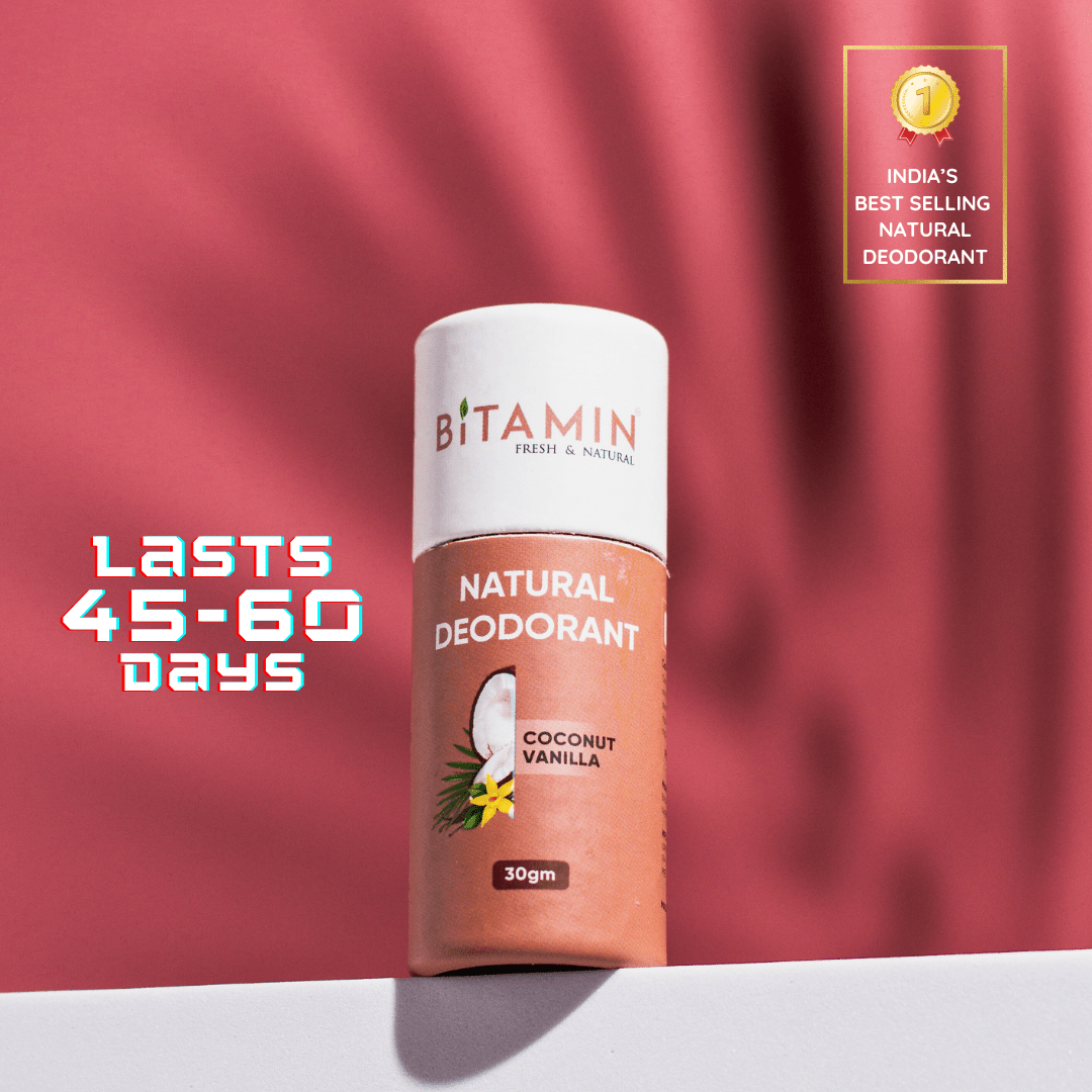 Coconut Vanilla Natural Deodorant - 30g – Deodorant on Brown Living™. SKU: coconutvanilla. Img 4.