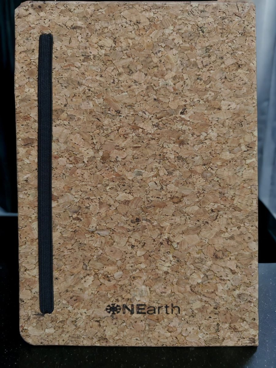 Cork Planner with Bamboo Pen – Notebooks & Notepads on Brown Living™. SKU: OEPC1. Img 3.