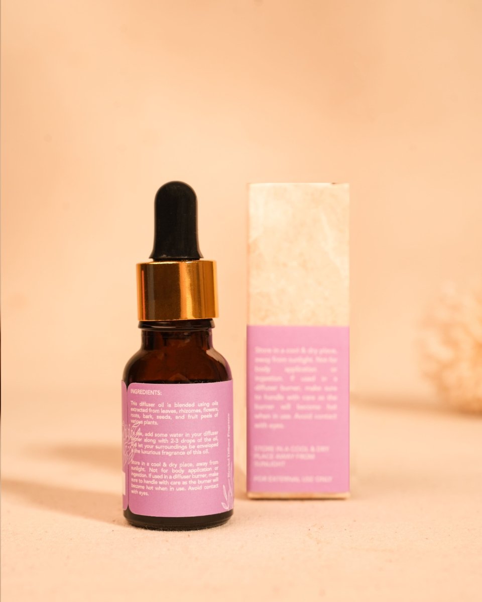 Cotton Flower Diffuser Oil - 15ml – Fragrance Diffusers by Elynn available on Brown Living™. . SKU: EL - CFDF/15. Img 8.