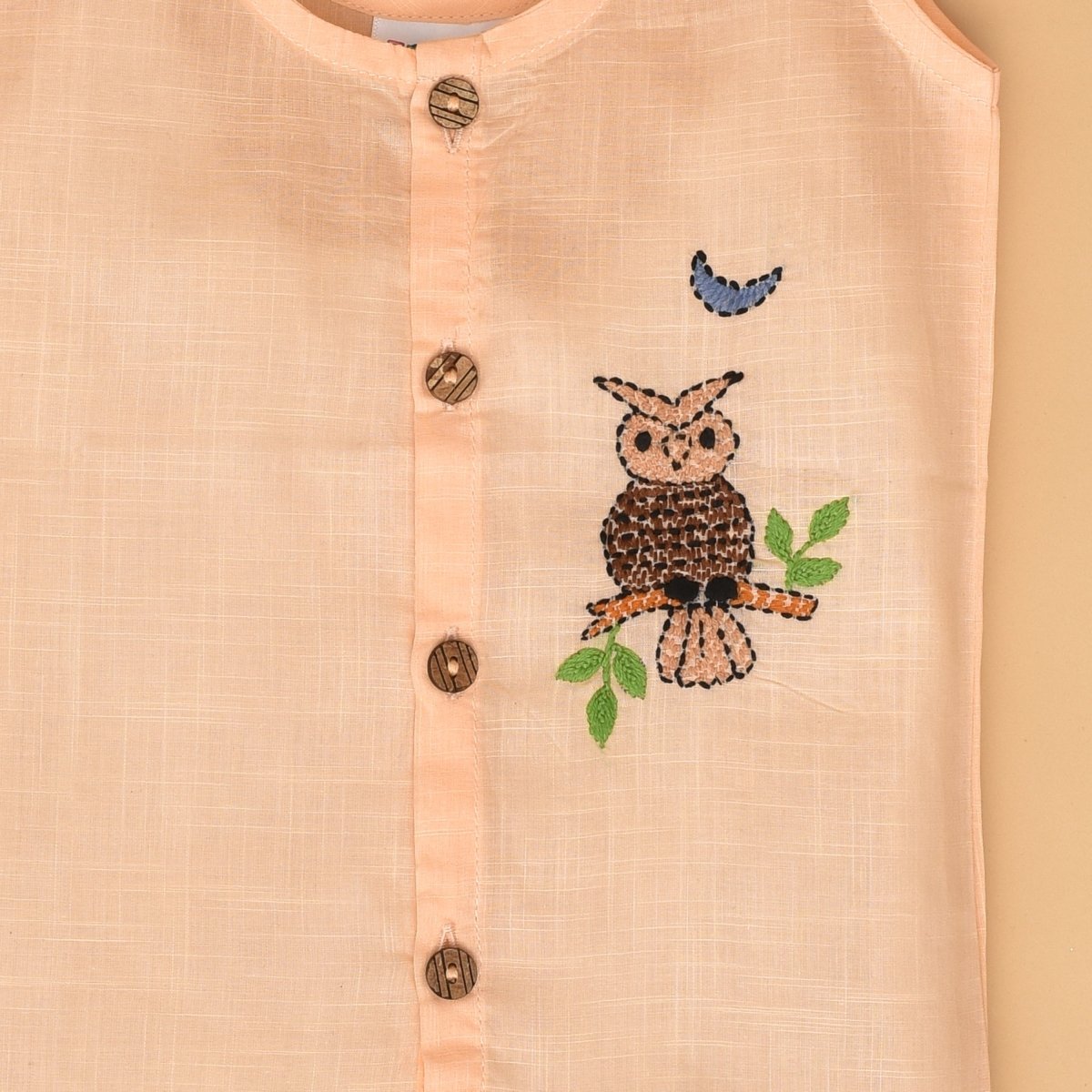 Day & Night Critters Jabla (Sun, Frog and Night Owl Design) - Pure Cotton Baby Jabla Set of 3 | Verified Sustainable by Brown Living™