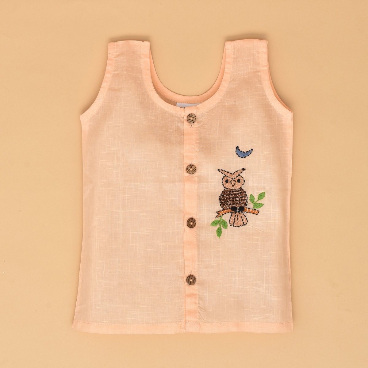 Day & Night Critters Jabla (Sun, Frog and Night Owl Design) - Pure Cotton Baby Jabla Set of 3 | Verified Sustainable by Brown Living™