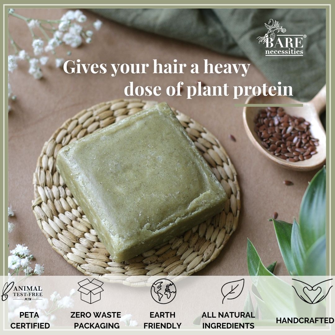 Down to Earth Shampoo Bar for Hair Strengthening | For Men & Women - 85g – Hair Shampoo Bar on Brown Living™. SKU: 044 - 08918 - PC036. Img 4.