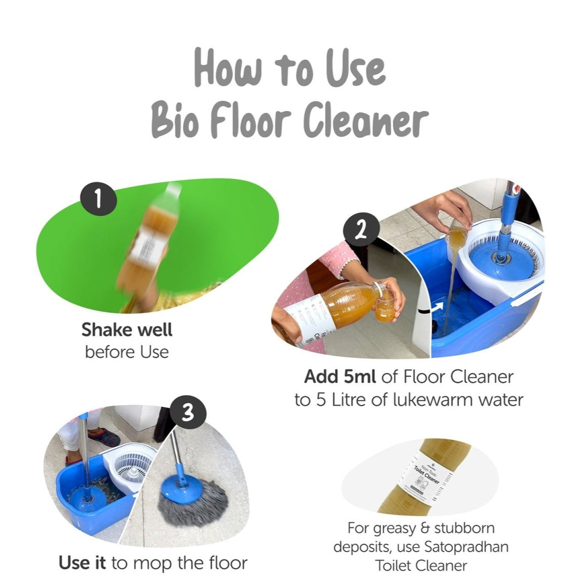 Eco Floor Cleaner 1.9L - Herbal, Non - Toxic, Pet - Friendly – Cleaning Products on Brown Living™. SKU: 4BC_EFFC - 2K. Img 6.