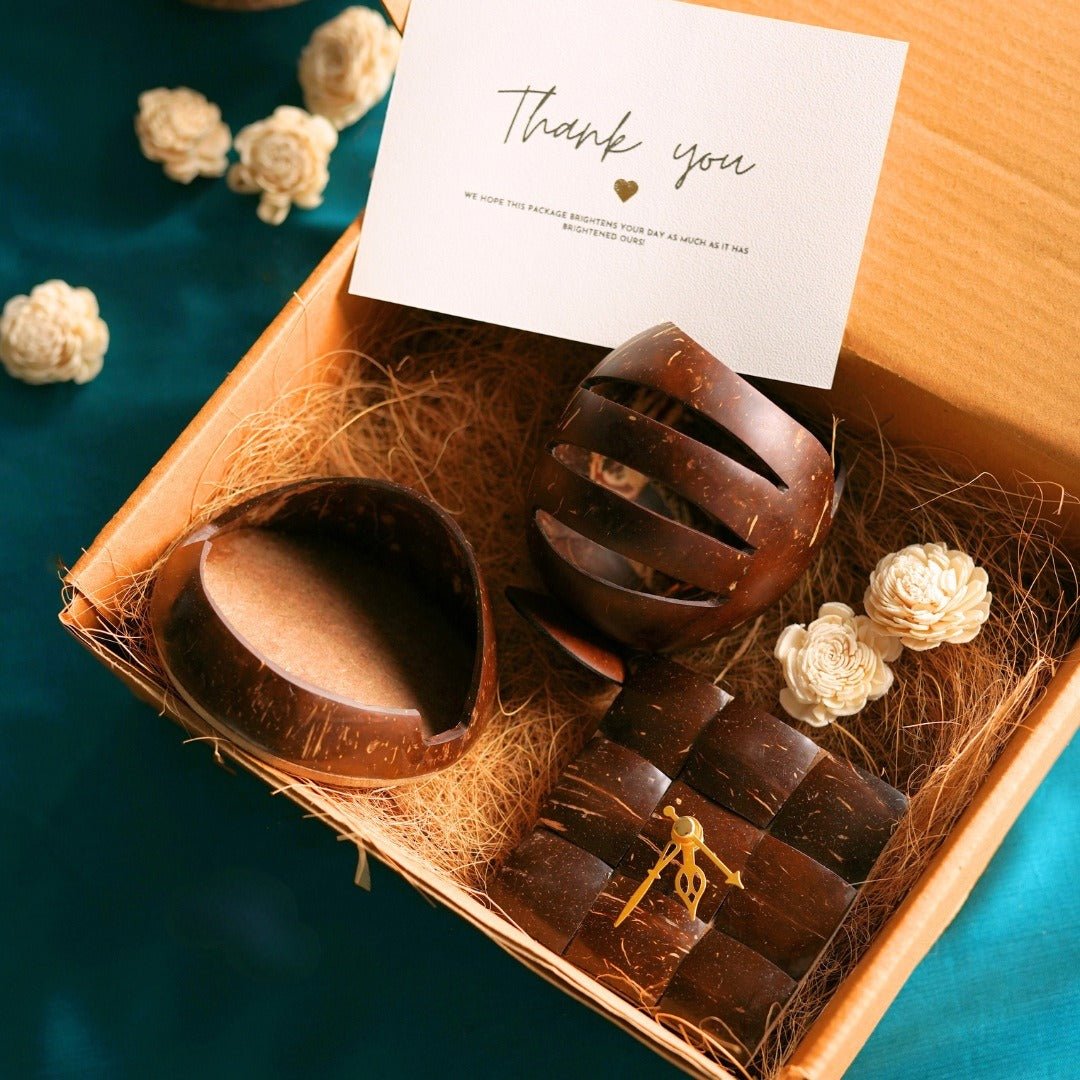 Eco - Friendly Corporate Gift Hampers | Sustainable Gift Hampers – Gift Giving on Brown Living™. SKU: TGACORPTEHMPR. Img 1.