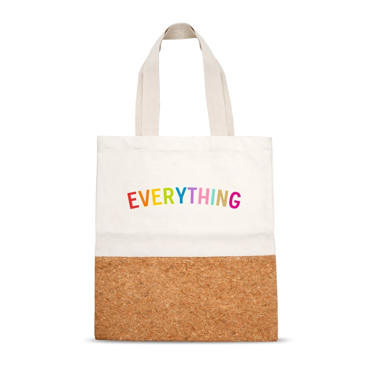 Everything Cork And Canvas Tote Bag – Tote Bag by The Cork Studio available on Brown Living™. . SKU: TCS - 43. Img 1.
