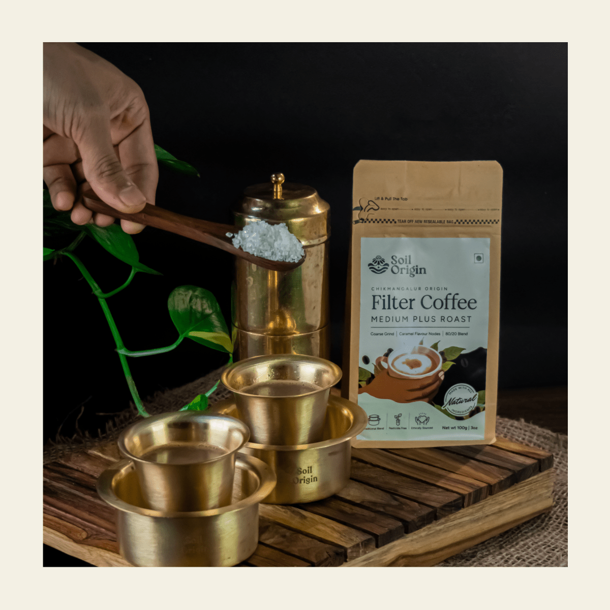 Filter Coffee | Chikmagalur Origin | 80/20 Blend | Verified Sustainable by Brown Living™