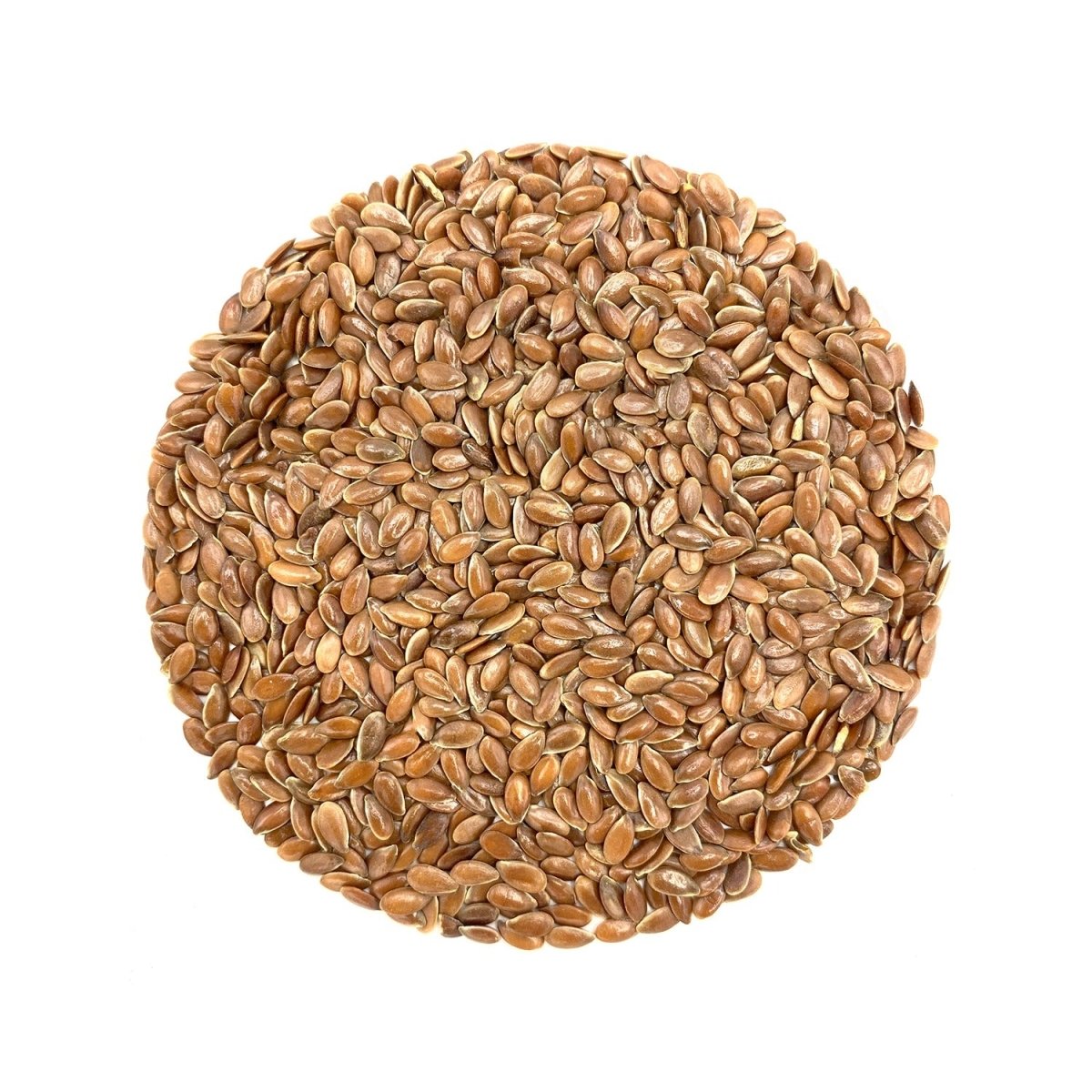 Flax Seeds 200g - Organic & Raw – Dried Fruits, Nuts & Seeds on Brown Living™. SKU: 2NS_FS - 2H. Img 1.