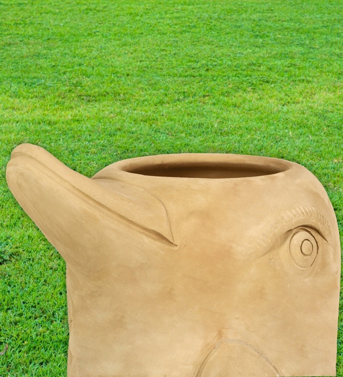 Flora - Fin Dolphin Earthen Planter – Pots & Planters by Swadeh available on Brown Living™. . SKU: 1.00E+09. Img 42.