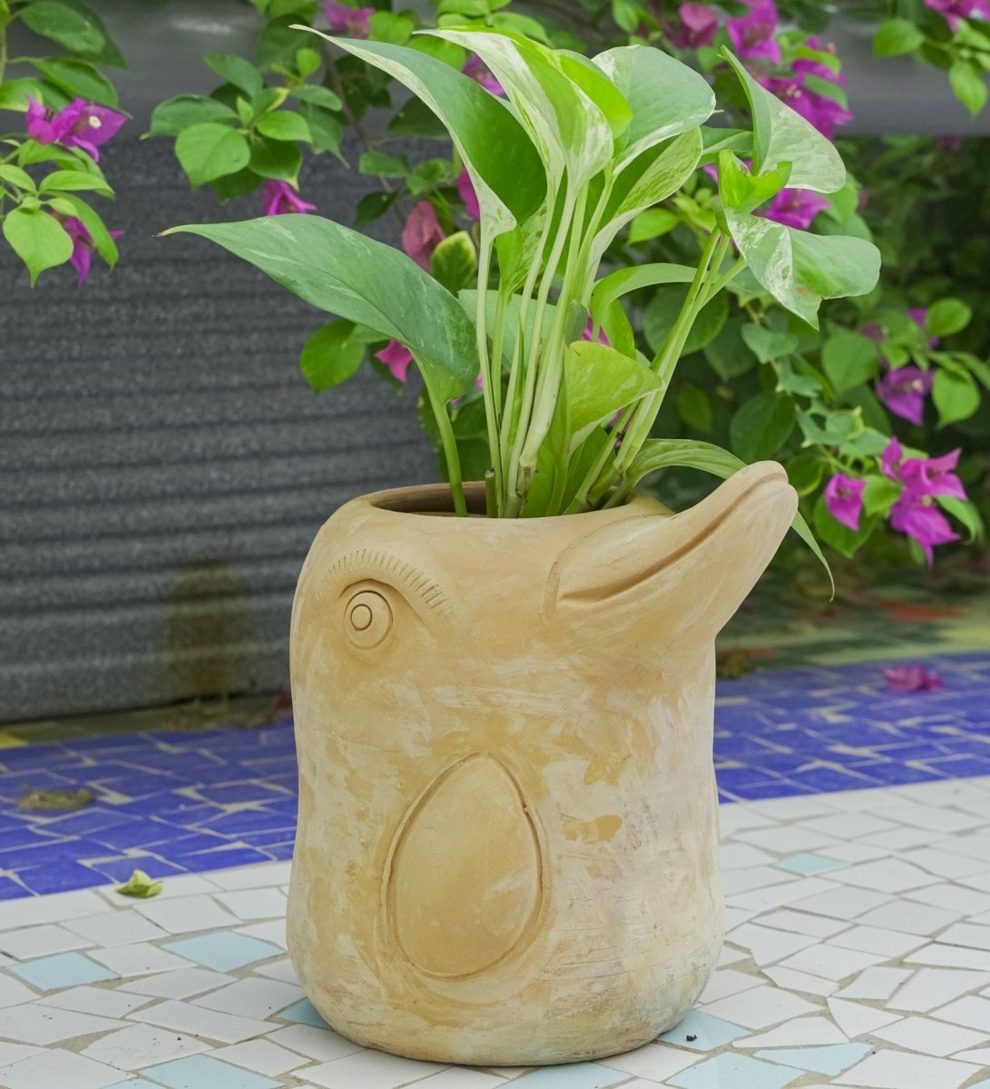 Flora - Fin Dolphin Earthen Planter – Pots & Planters by Swadeh available on Brown Living™. . SKU: 1.00E+09. Img 58.