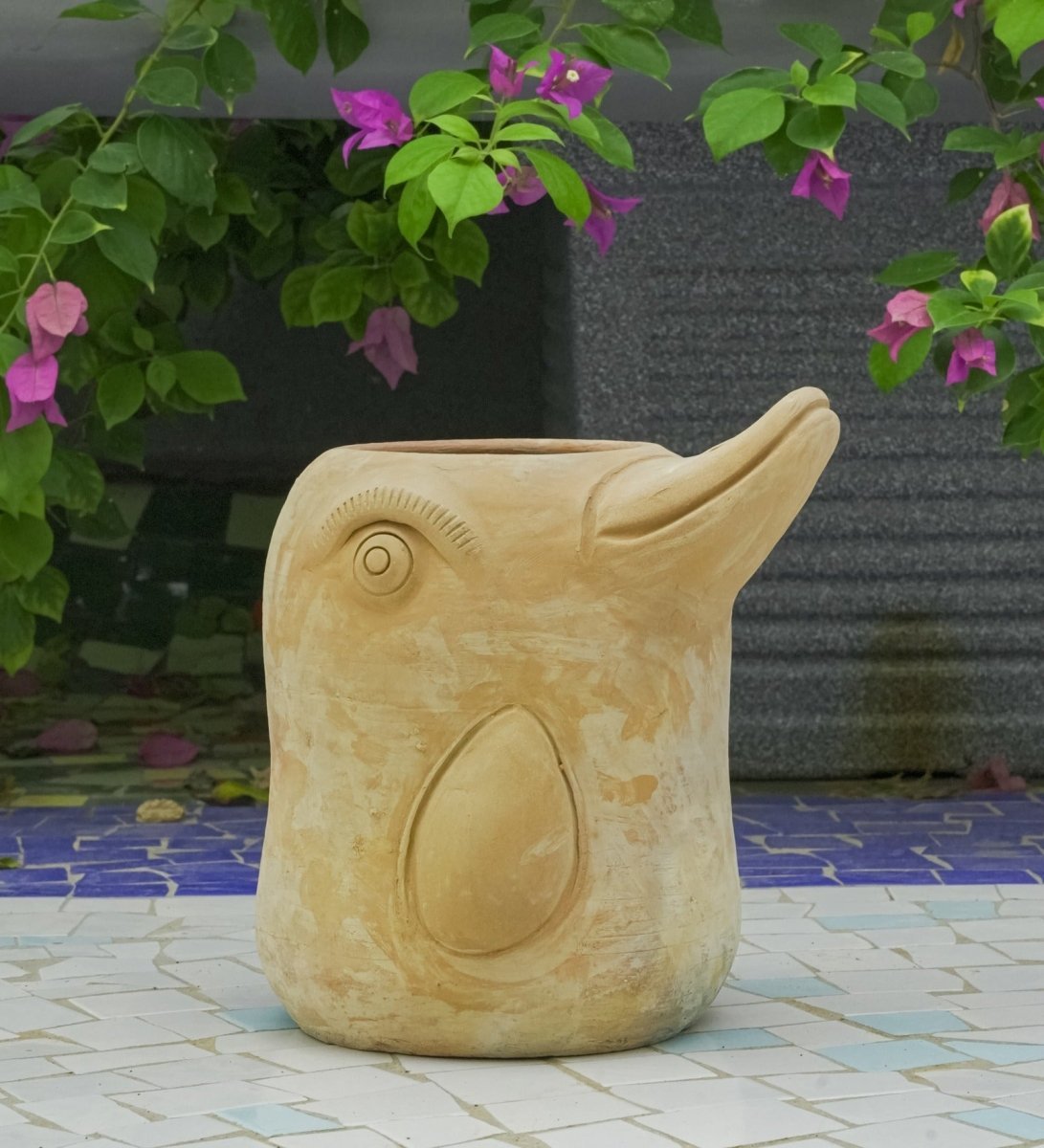 Flora - Fin Dolphin Earthen Planter – Pots & Planters by Swadeh available on Brown Living™. . SKU: 1.00E+09. Img 26.