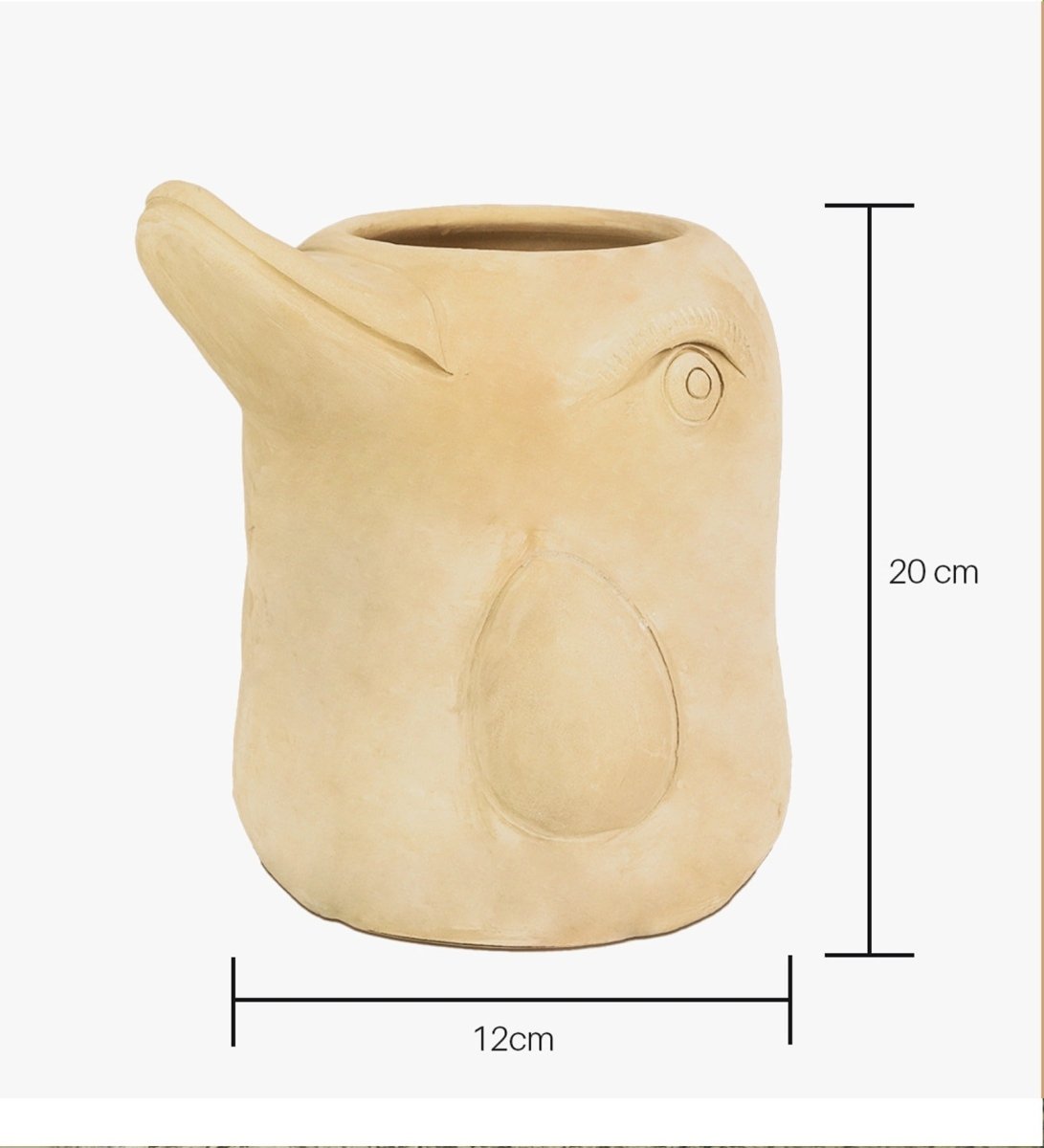 Flora - Fin Dolphin Earthen Planter – Pots & Planters by Swadeh available on Brown Living™. . SKU: 1.00E+09. Img 52.