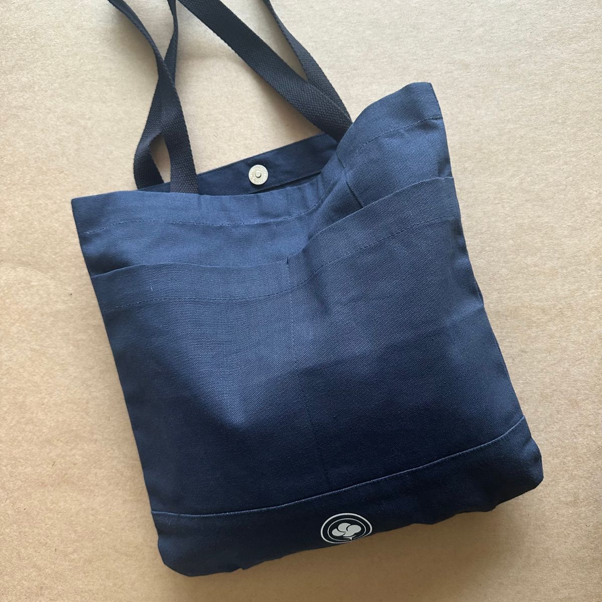 Foldable Cotton Pocket Tote for Daily Use | Verified Sustainable by Brown Living™