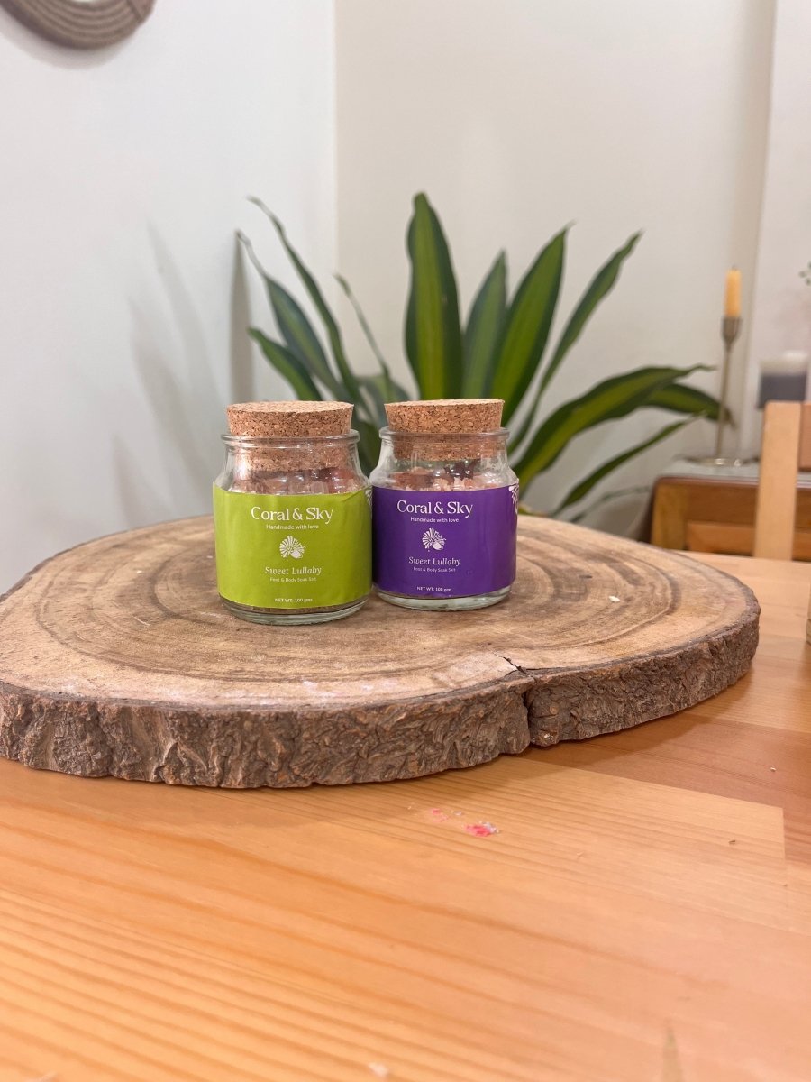 Foot/Body Soak Salt with Epsom, Pink & Sea Salt - Pack of 2 | Verified Sustainable by Brown Living™