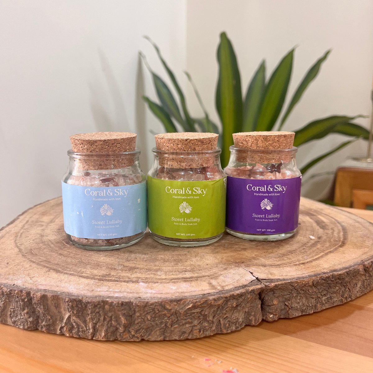 Foot/Body Soak Salt with Epsom, Pink & Sea Salt - Pack of 2 | Verified Sustainable by Brown Living™