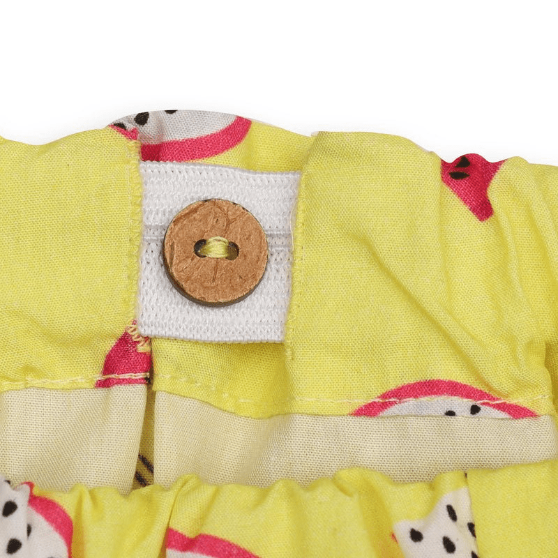Fruit Splash Unisex Kids Night Suit, Kurta & Pajama Set | Verified Sustainable by Brown Living™