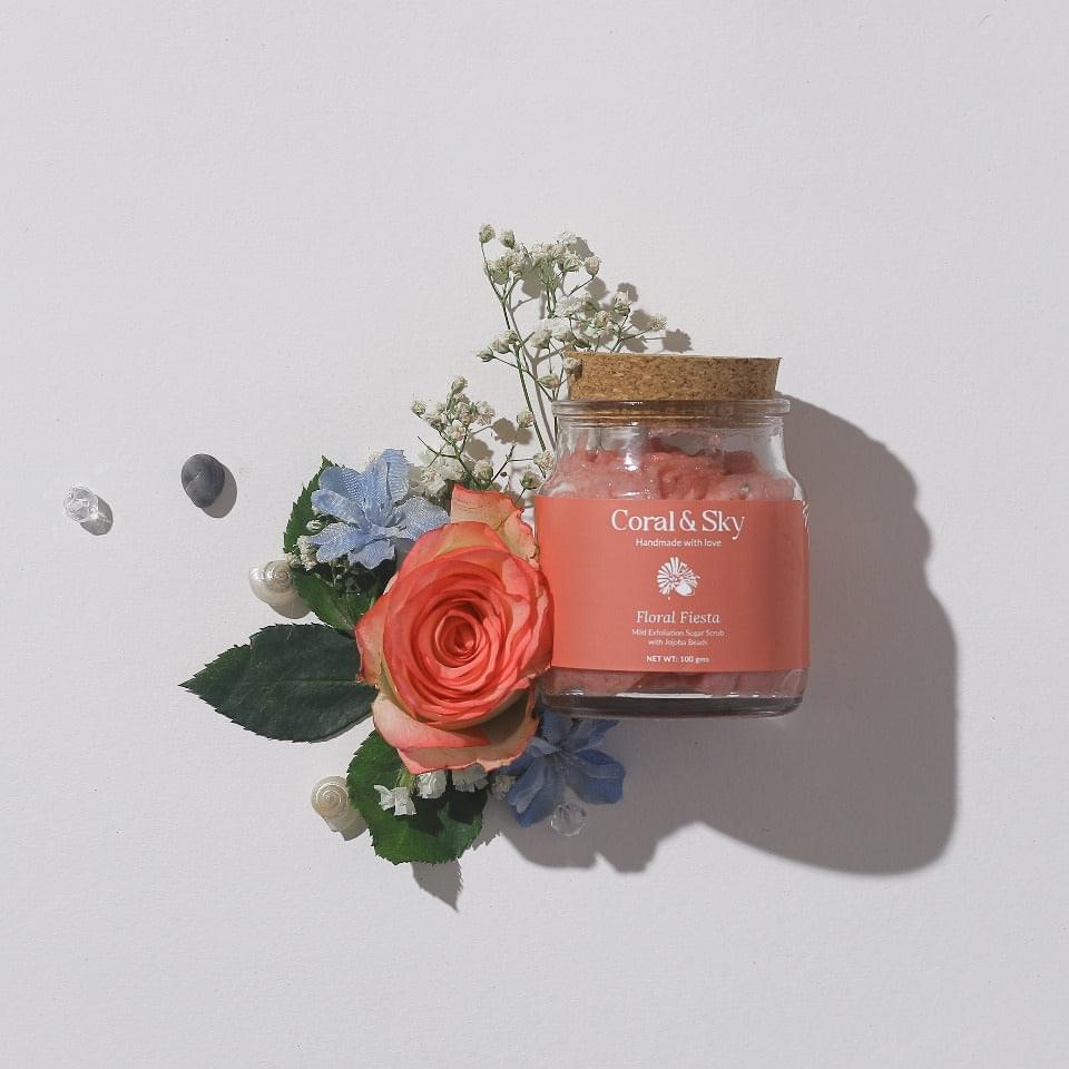 Gentle Sugar Body Scrub with Jojoba Beads | Verified Sustainable by Brown Living™