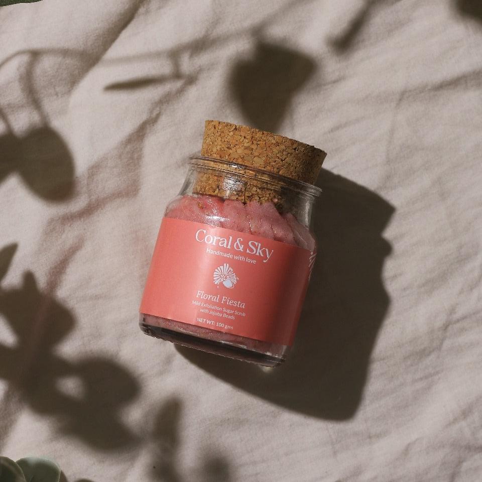 Gentle Sugar Body Scrub with Jojoba Beads | Verified Sustainable by Brown Living™