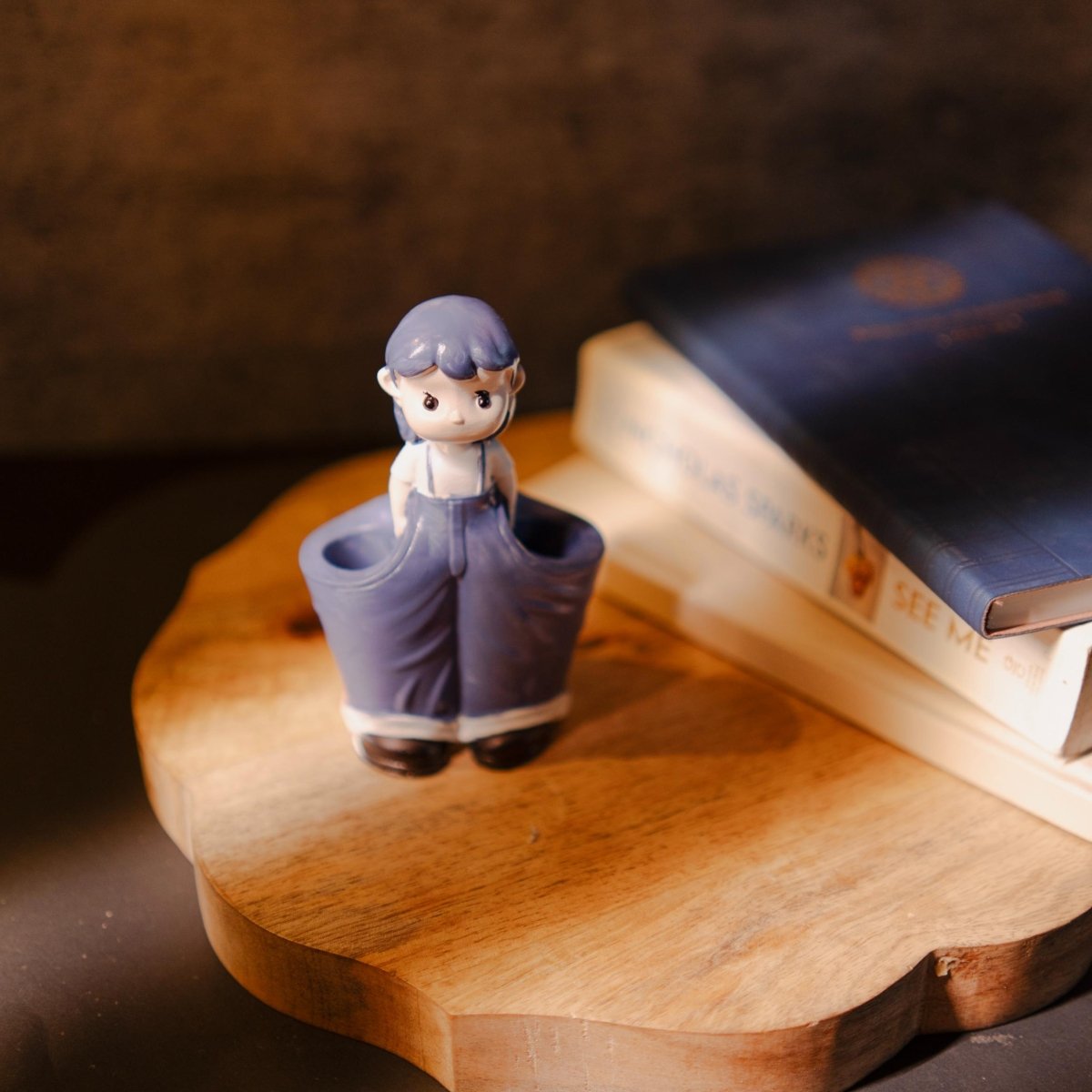 Glam Desk Stand - Stylish Desk Organizer Decor – Desk Organizers on Brown Living™. SKU: D - 344. Img 2.