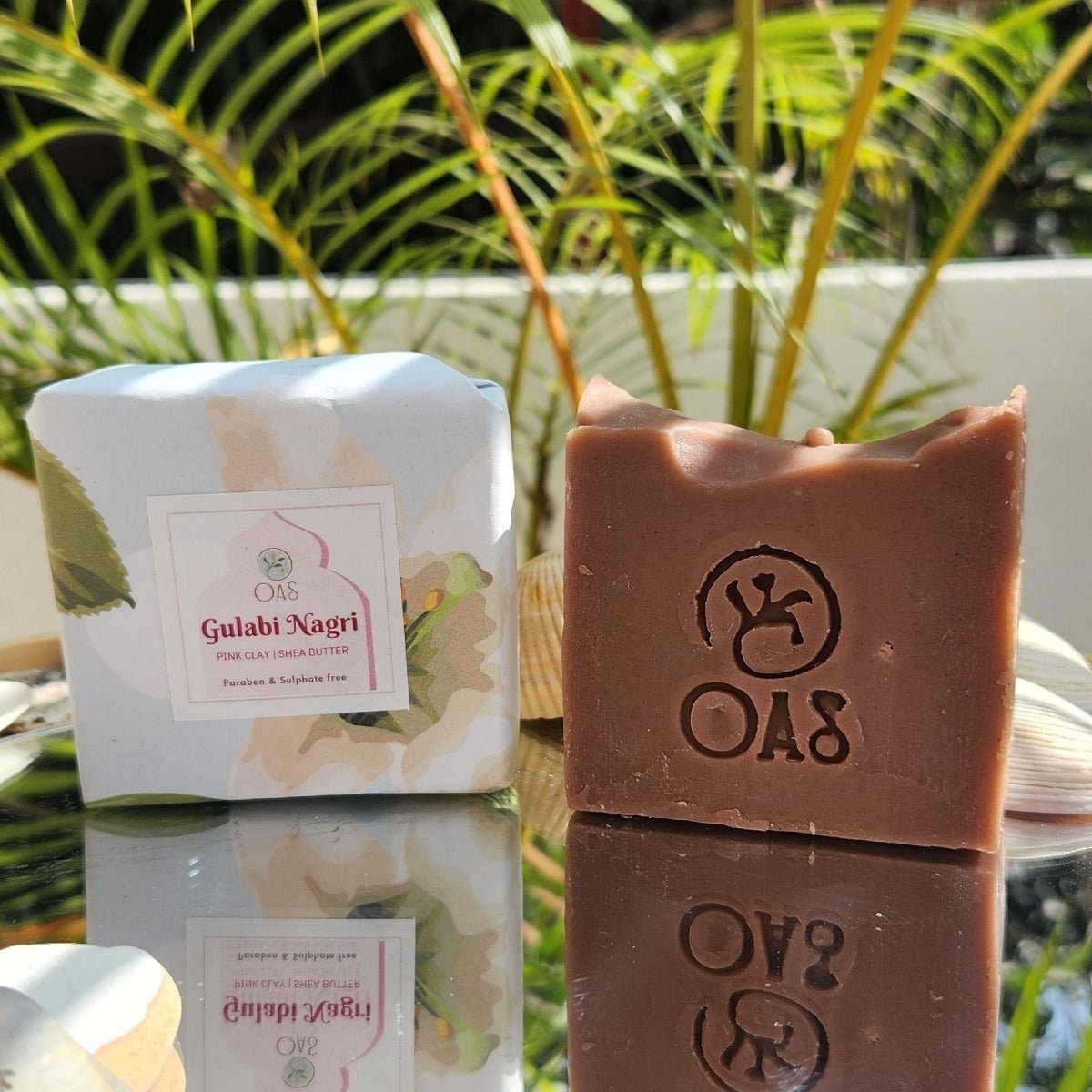 Gulabi Nagari Moisturizing bar | Pink Clay | Verified Sustainable by Brown Living™