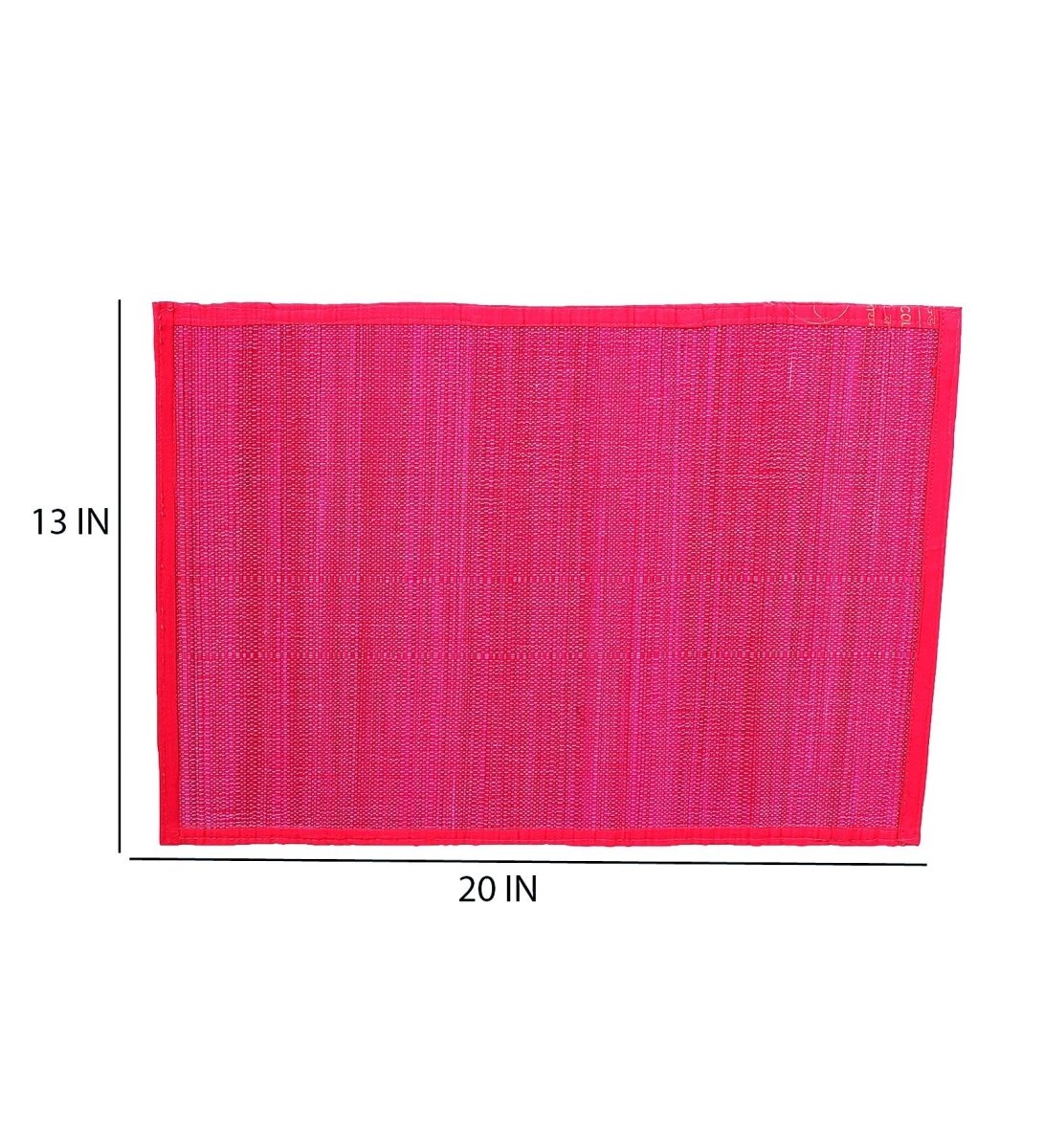 Handmade Bamboo Plain Placemats – Set of 6 – Table Linens on Brown Living™. SKU: SK - BPM - RG - 06 - PK. Img 6.