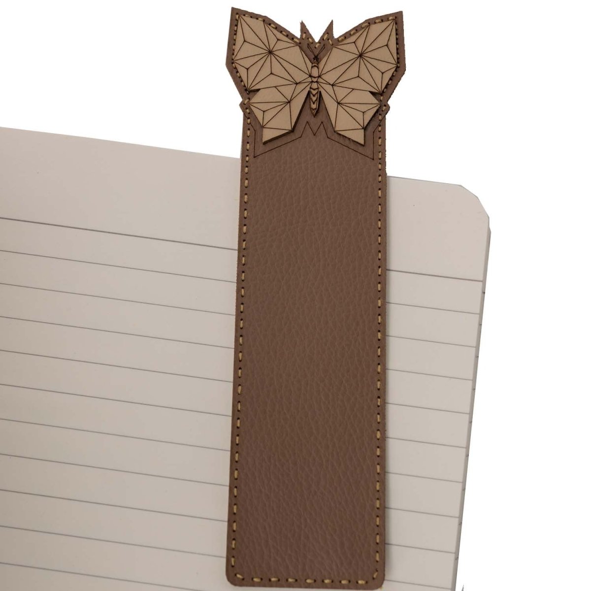 Handmade Butterfly Bookmark for Booklovers – Bookmarks on Brown Living™. SKU: BO018A. Img 3.