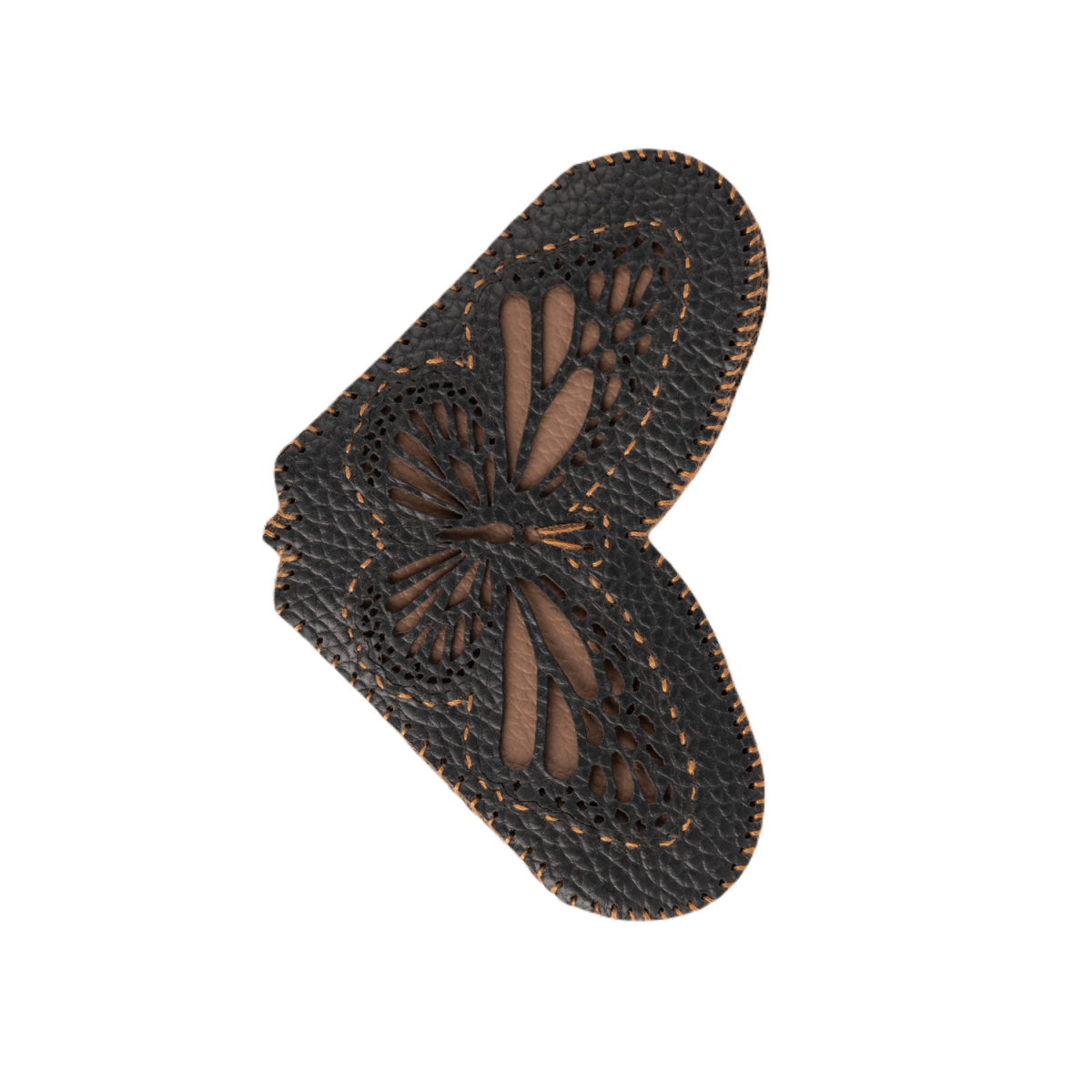 Handmade Butterfly Corner Triangular Bookmark for Gifting – Bookmarks on Brown Living™. SKU: BT009D. Img 1.