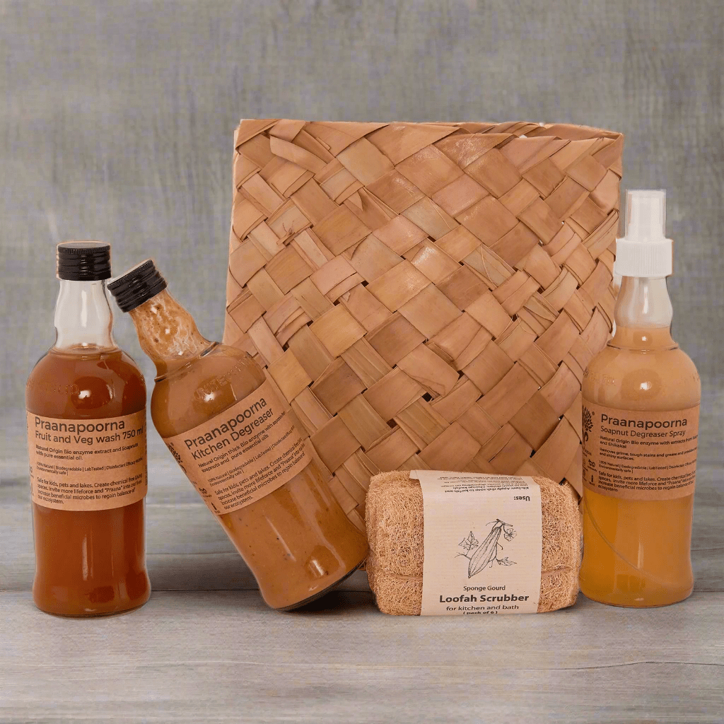 Kitchen Care Pack – Cleaning Products on Brown Living™. SKU: SKU_K04. Img 1.