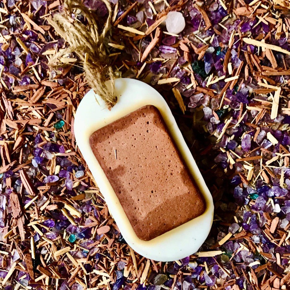 Lavender Cedarwood fragrance - Red Claystone Closet Freshener | Verified Sustainable by Brown Living™
