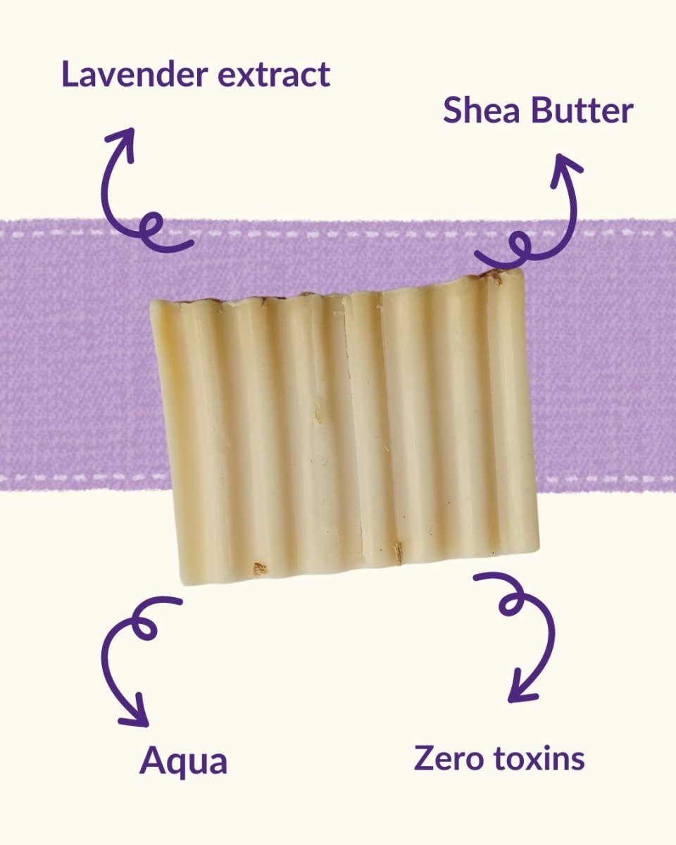 Lavender Goat Milk Soap SLS Paraben Free - 100g – Body Soap by Sobek Naturals available on Brown Living™. Set of 2 . SKU: SOB - SOAP - 015562. Img 7.