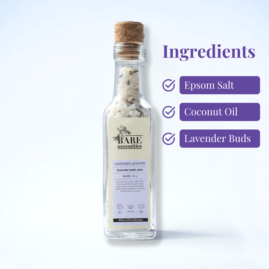 Lavender Levitate Bath Salt | Aromatherapy – Bath Salt on Brown Living™. SKU: BNPCI005. Img 3.