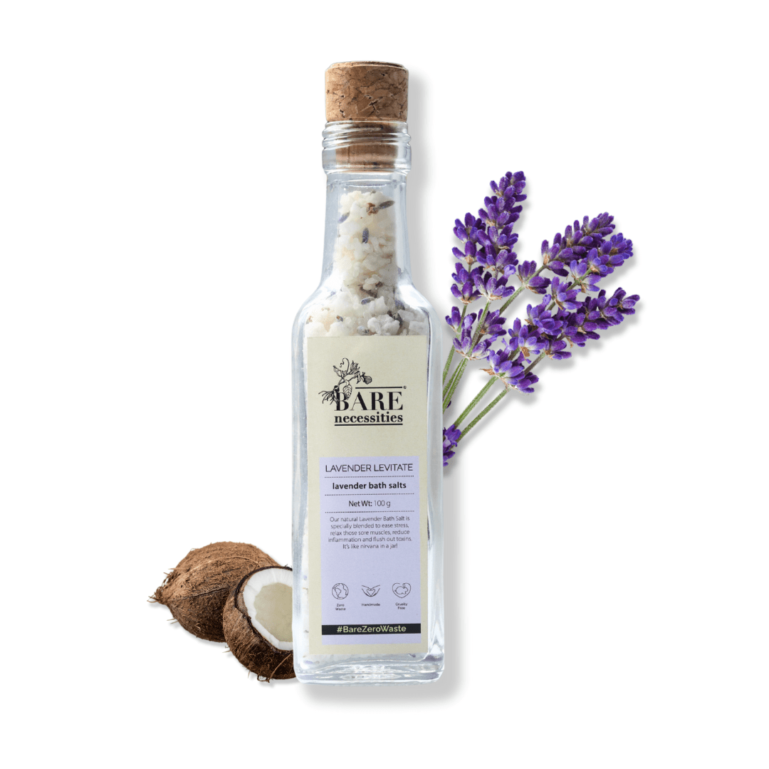 Lavender Levitate Bath Salt | Aromatherapy – Bath Salt on Brown Living™. SKU: BNPCI005. Img 1.