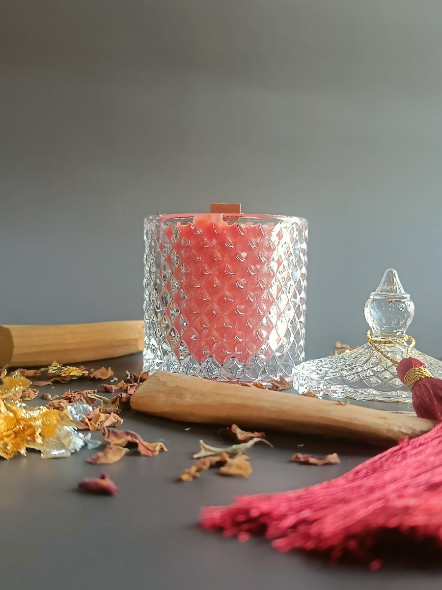 Luminescence Candle - Bakhoor rose | Verified Sustainable by Brown Living™