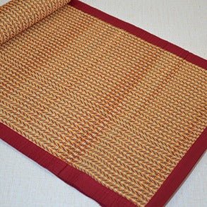 Madurkathi Floor Mat - (3ft x 5ft) – Mats & Rugs on Brown Living™. SKU: MKMMAT002E. Img 8.